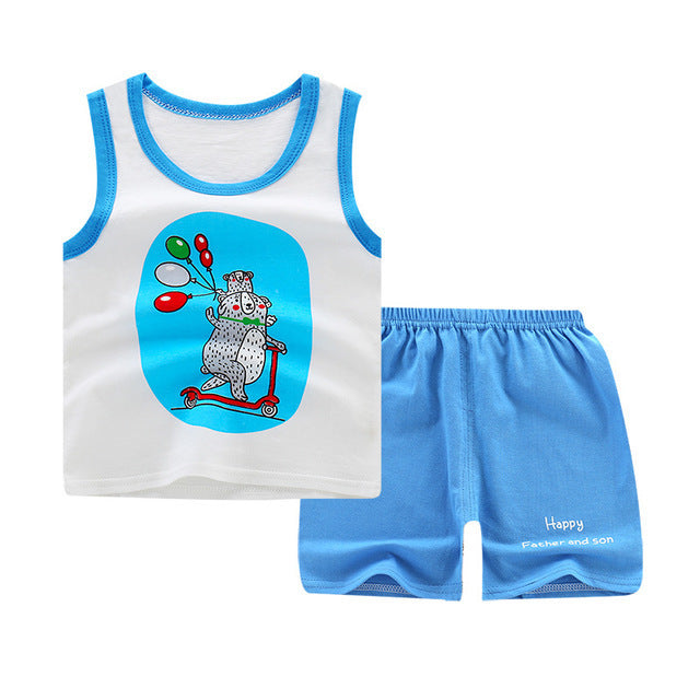 Children's cotton sleeveless
