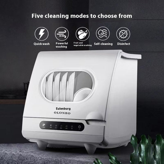 Disinfection And Drying Dishwasher Household