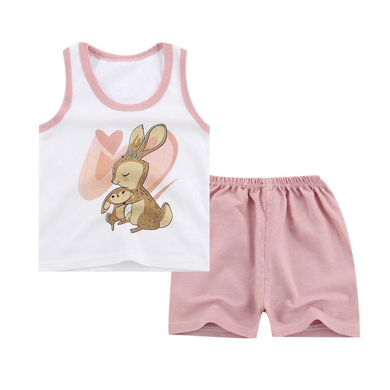 Children's cotton sleeveless