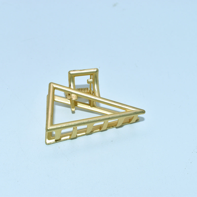 Golden hair clip