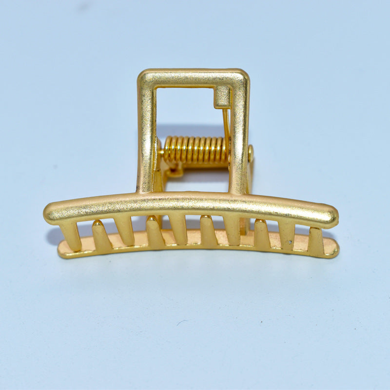 Golden hair clip