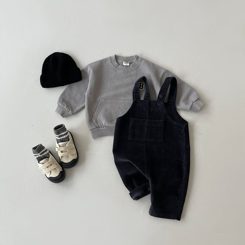 Children's Multi-color Corduroy Casual