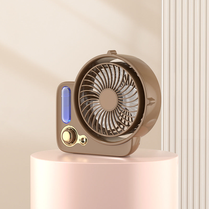 Desktop Spray Humidifier Mini Fan
