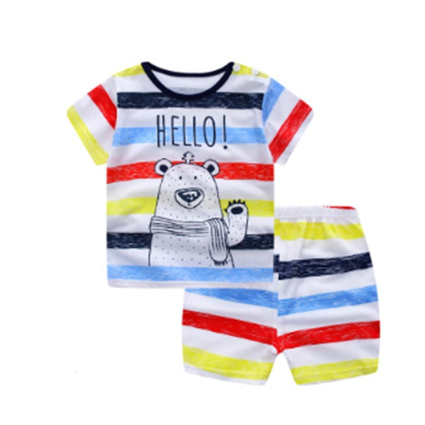 Cartoon Clothing Baby Boy/Baby Girl Casual Clothing Sets