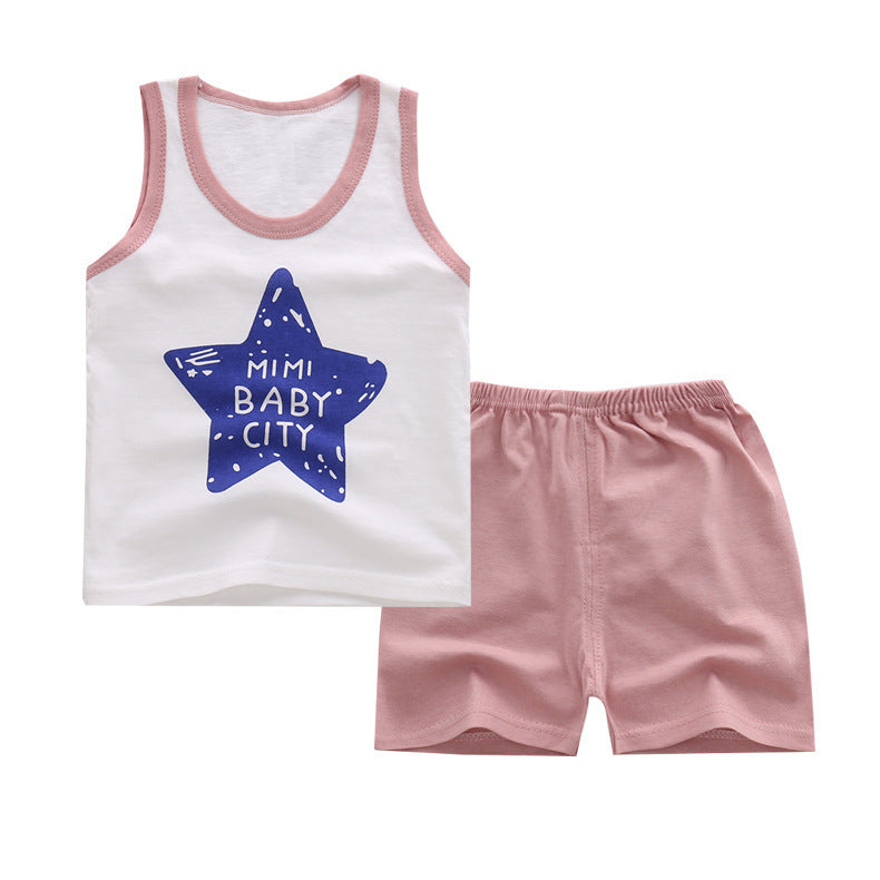 Children's cotton sleeveless