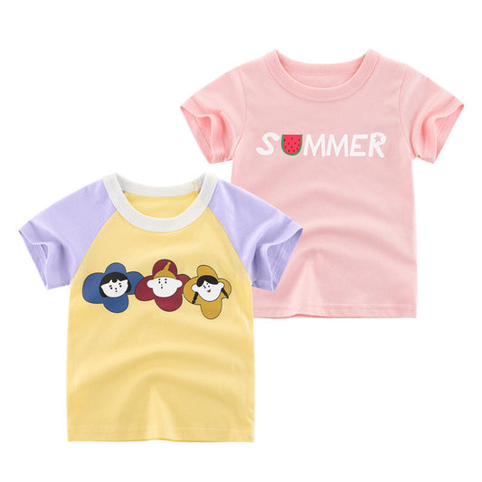 T shirt New Korean Short Sleeve  Top