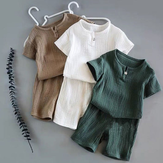 Boy And Girl Summer Suit