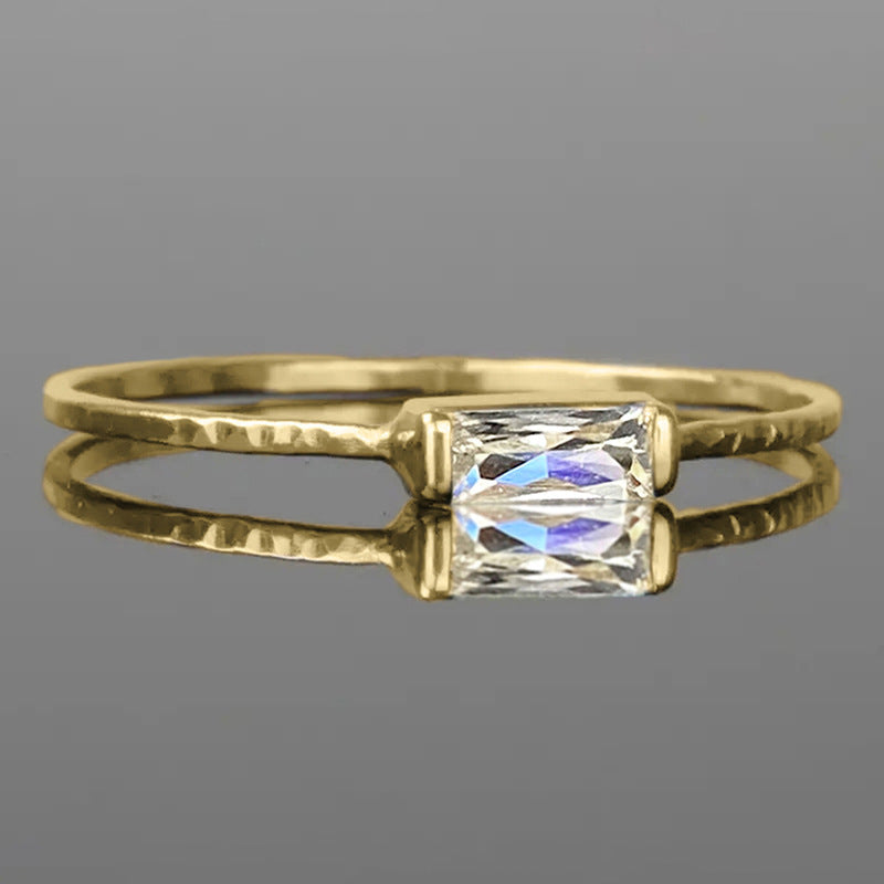 Simple Fine Circle Ring Fashion Lady