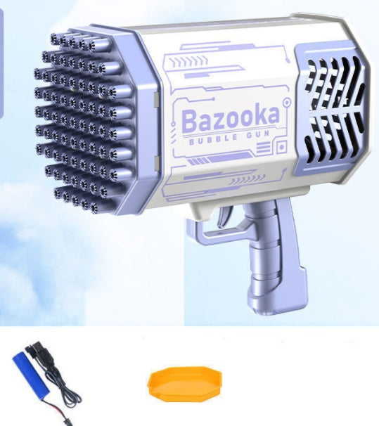 Bubbles Machine Gun Shape Automatic Blower With Light