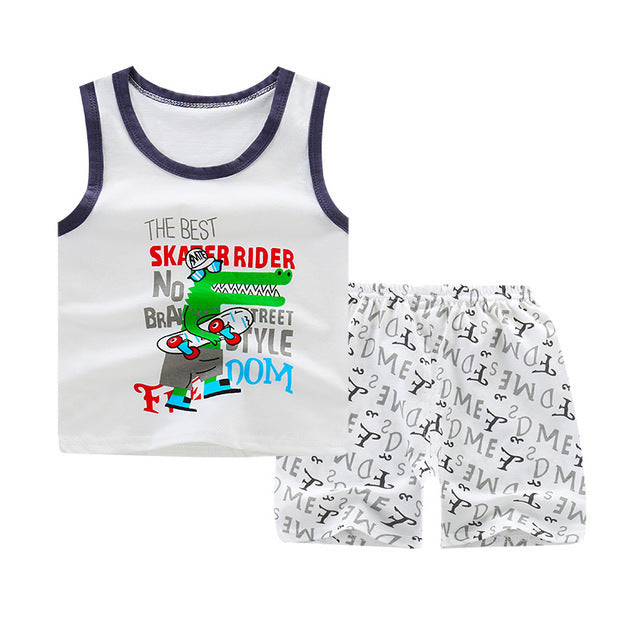 Children's cotton sleeveless