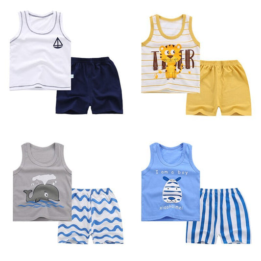 Children's cotton sleeveless