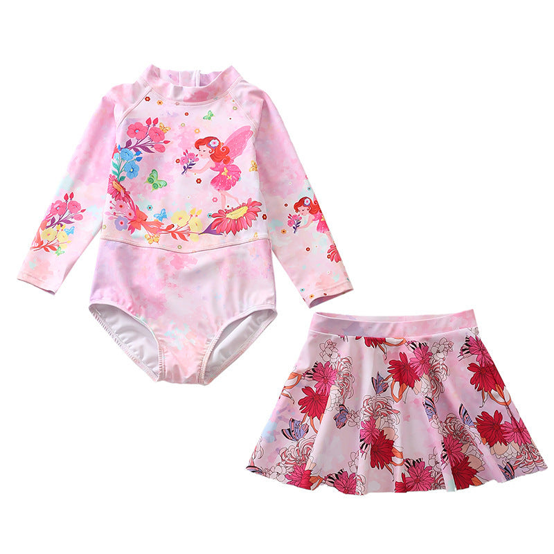Children's Mermaid One Piece Swimwear