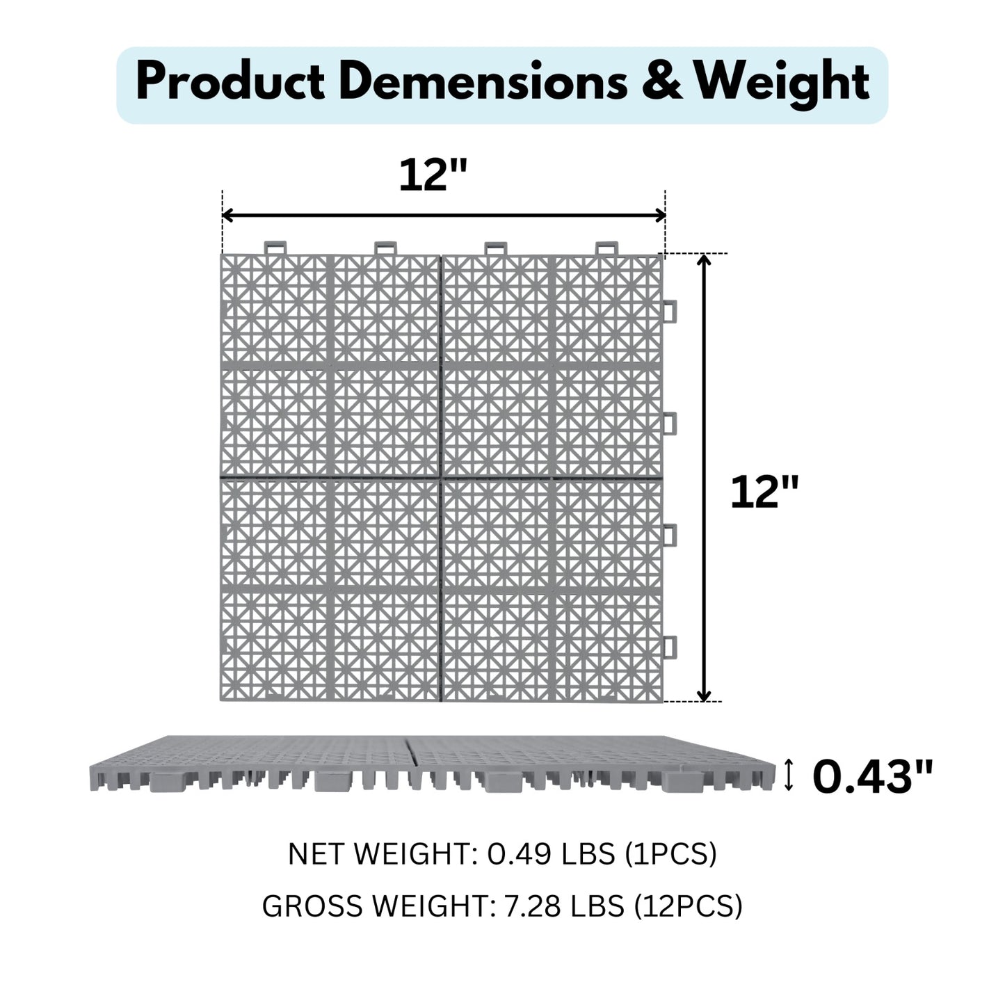 Waterproof Outdoor Anti-slip