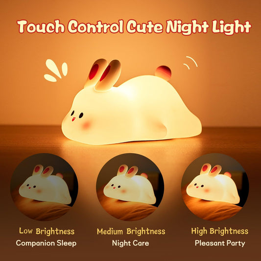 LED Night Light Touch Sensor Cartoon Kid's