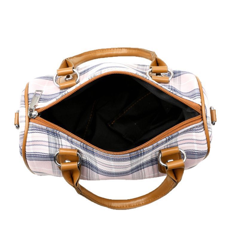 Style Round Barrel Shoulder Bag
