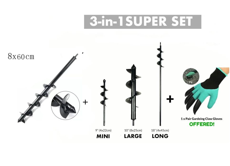 Spiral Loosening Ground Drill Bit