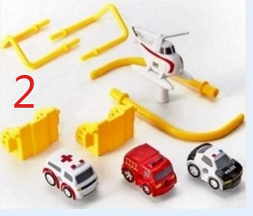 Big Adventure Parking Lot Rail Car Toy