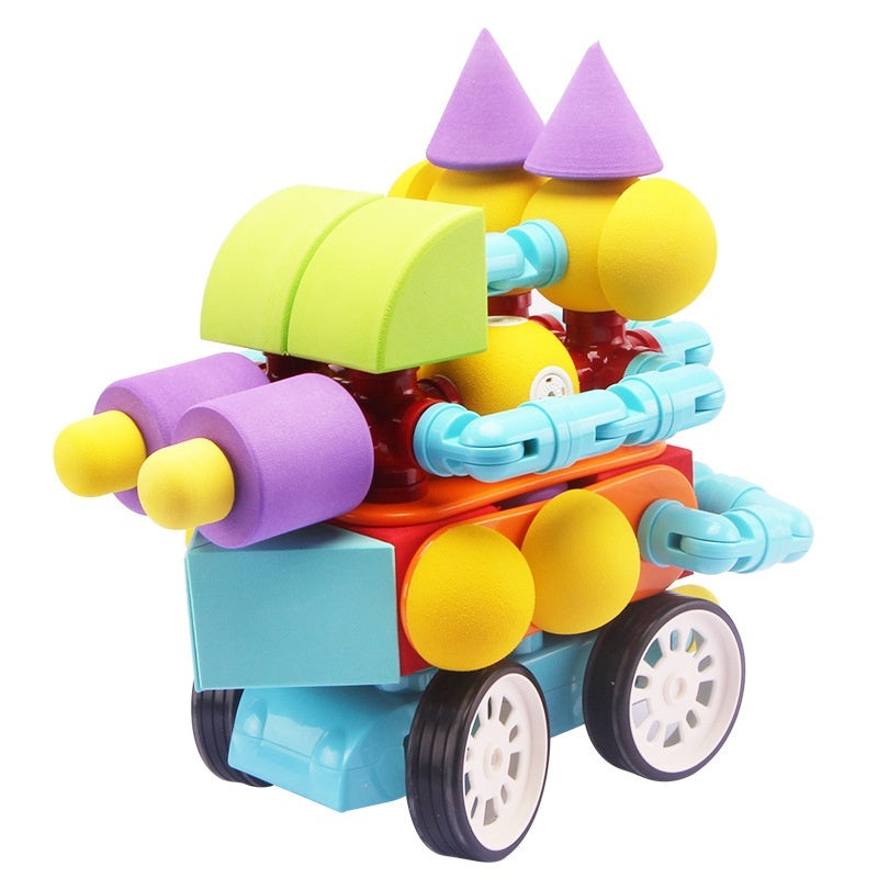 Magnetic Building Blocks Assembled Educational Toys