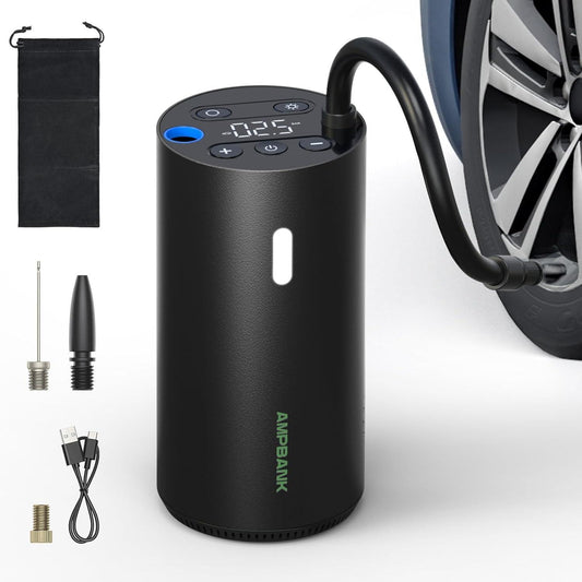 Portable Tire Air Pump LED Screen For Fast Inflation