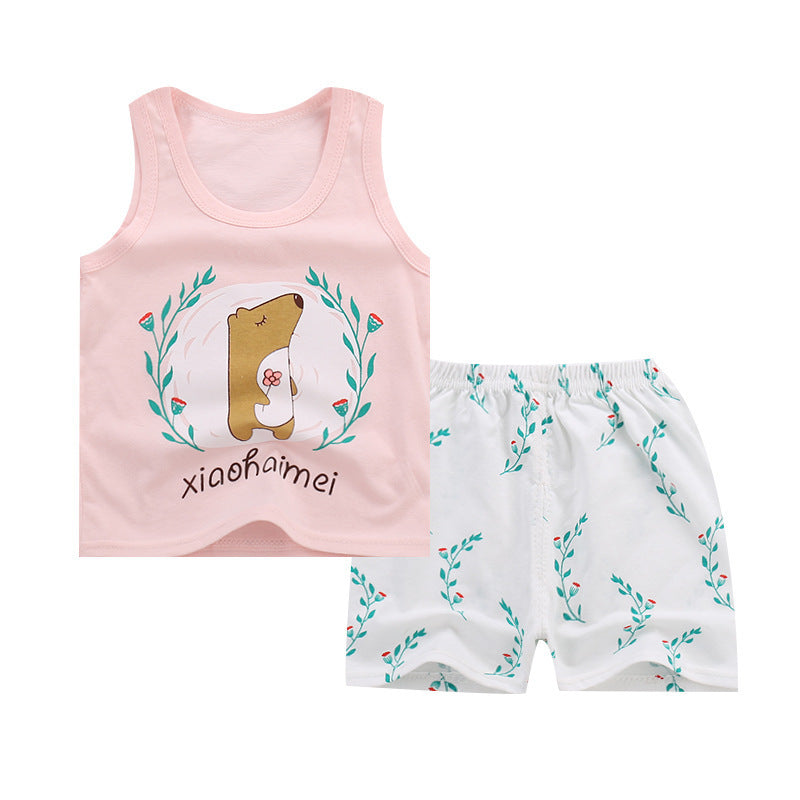 Children's cotton sleeveless
