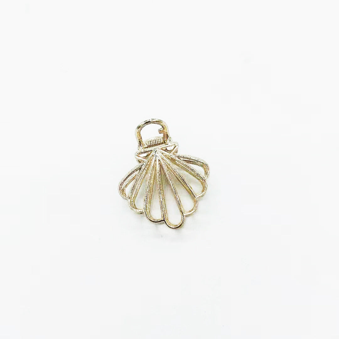 Golden hair clip