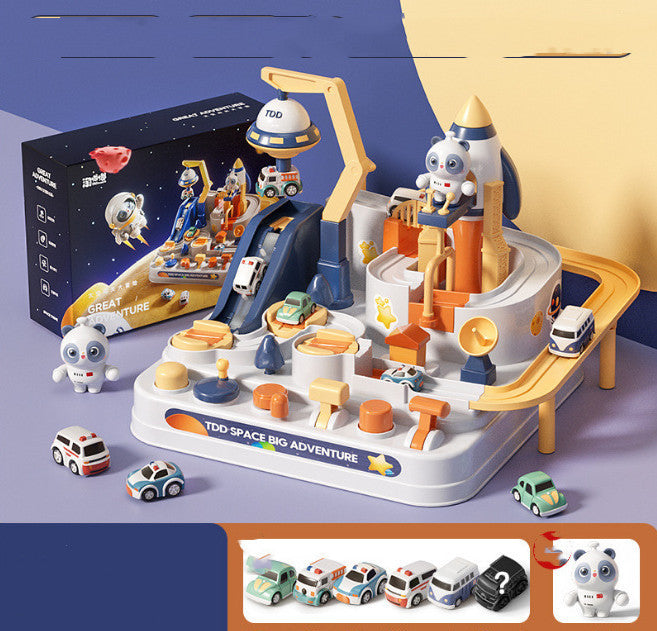 Puzzle Car Track Train