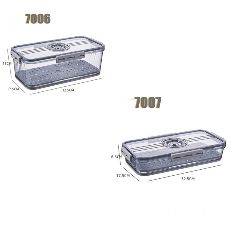 Refrigerator Storage Box Transparent