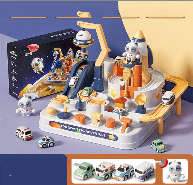 Puzzle Car Track Train
