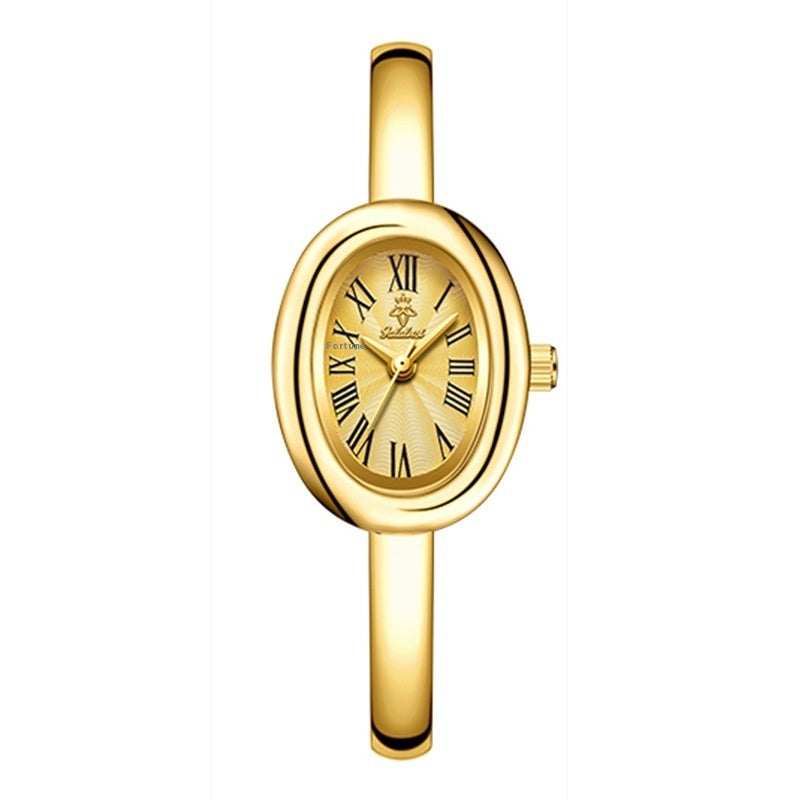 Multifunctional Oval Retro Quartz Watch