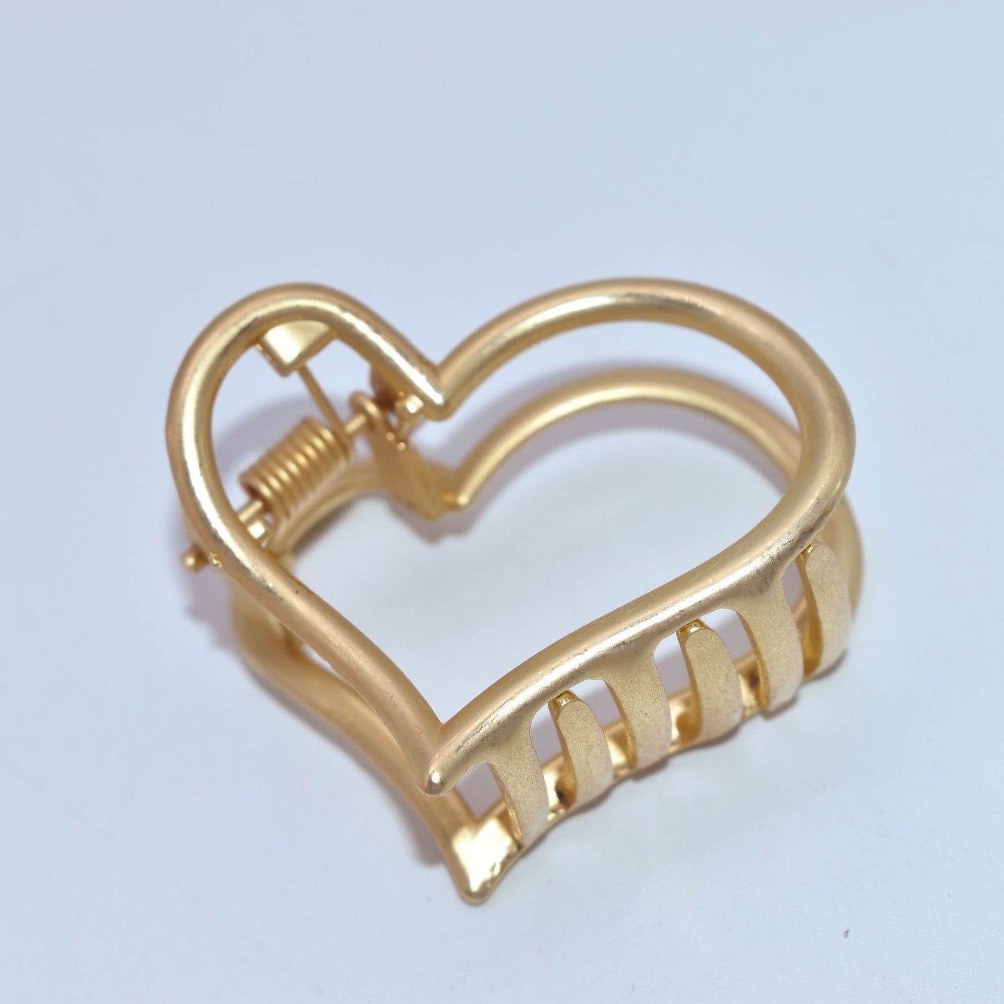 Golden hair clip