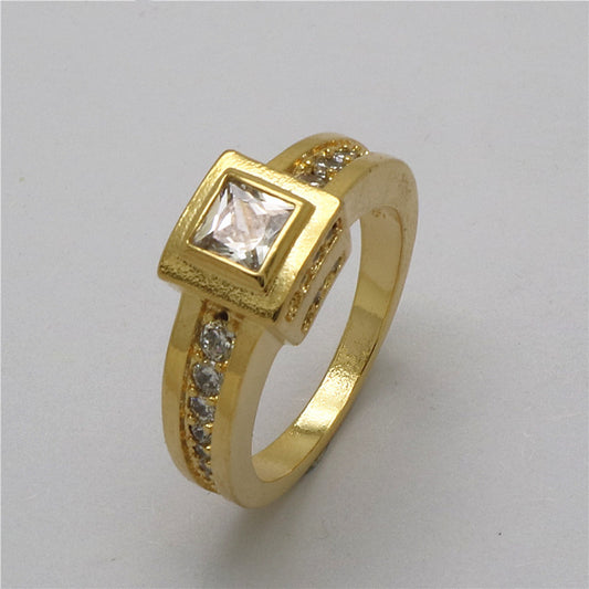 Geometric Square Ring