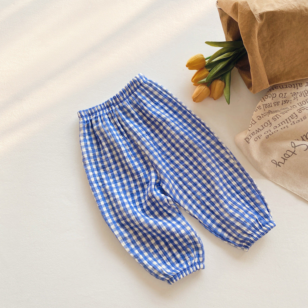 Baby Anti-mosquito Pants Thin Cotton Trousers Loose