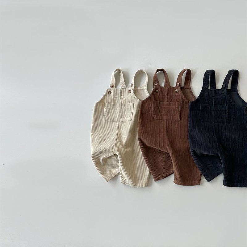Children's Multi-color Corduroy Casual