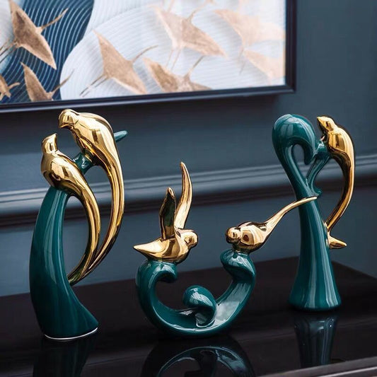 Ceramic Bird Home Decoration