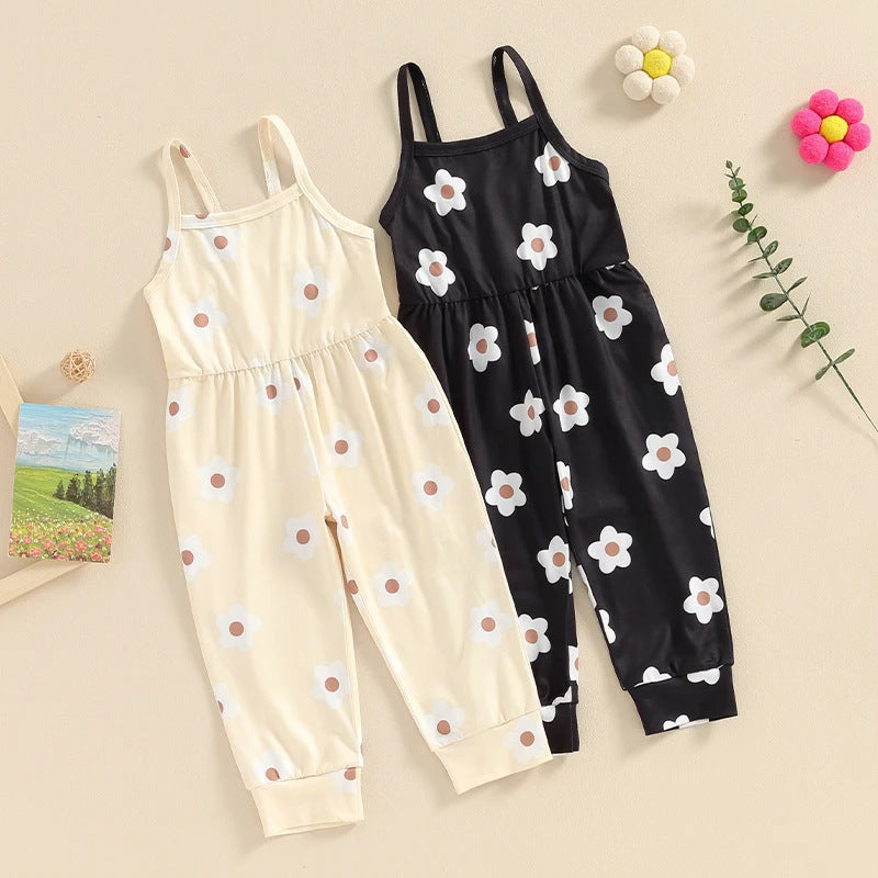 Jumpsuit Floral Print Full Printed