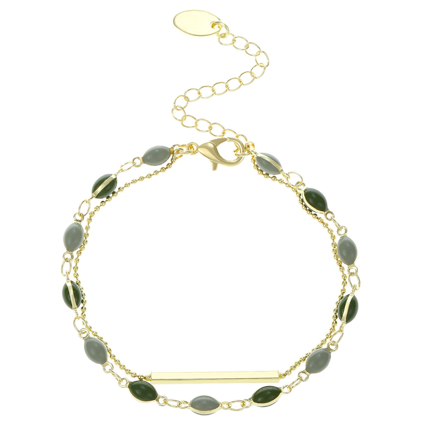 French Retro Double-layer Bracelet