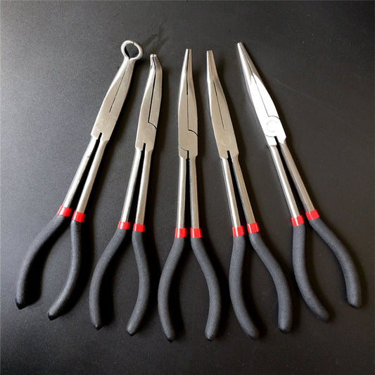 long-nose pliers round nose pliers