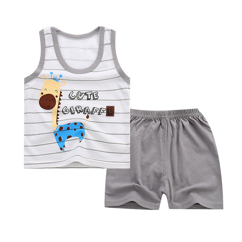 Children's cotton sleeveless