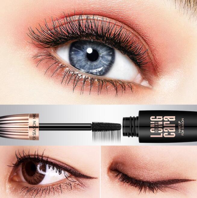 Mascara Makeup Eyelash Curling Black Waterproof