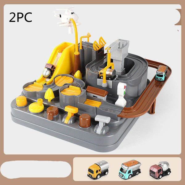 Big Adventure Parking Lot Rail Car Toy