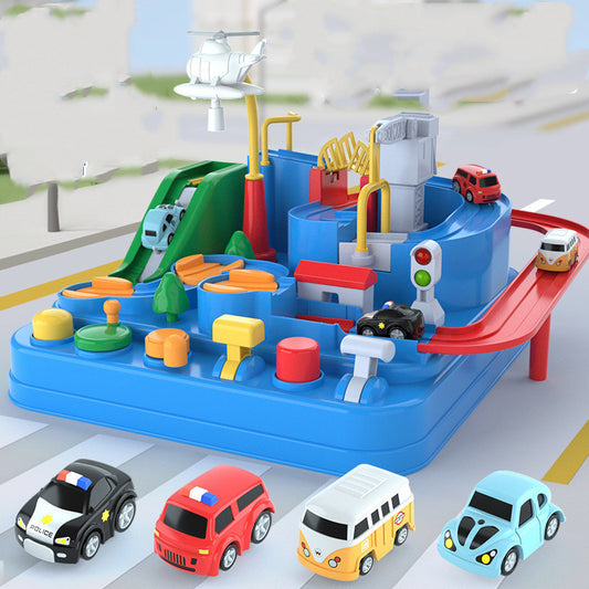 Big Adventure Parking Lot Rail Car Toy