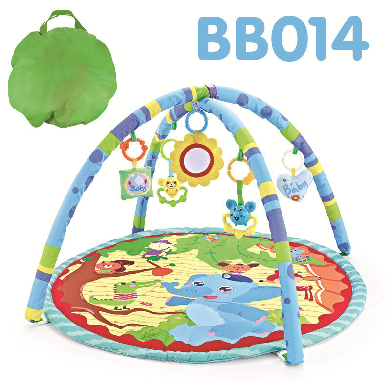Rack Game Round Blanket Crawling Floor Mat Toys