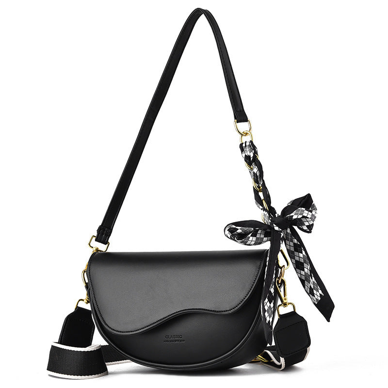 Light Luxury Fall Winter Fashion Saddle Bag