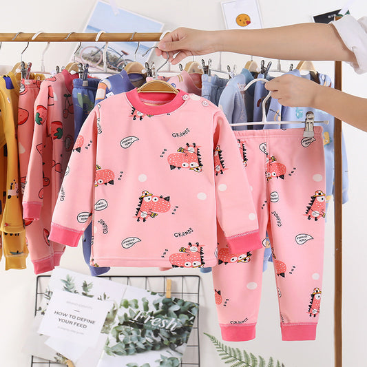 Clothing Winter Boys And Girls Thickened Autumn Clothes Long Trousers