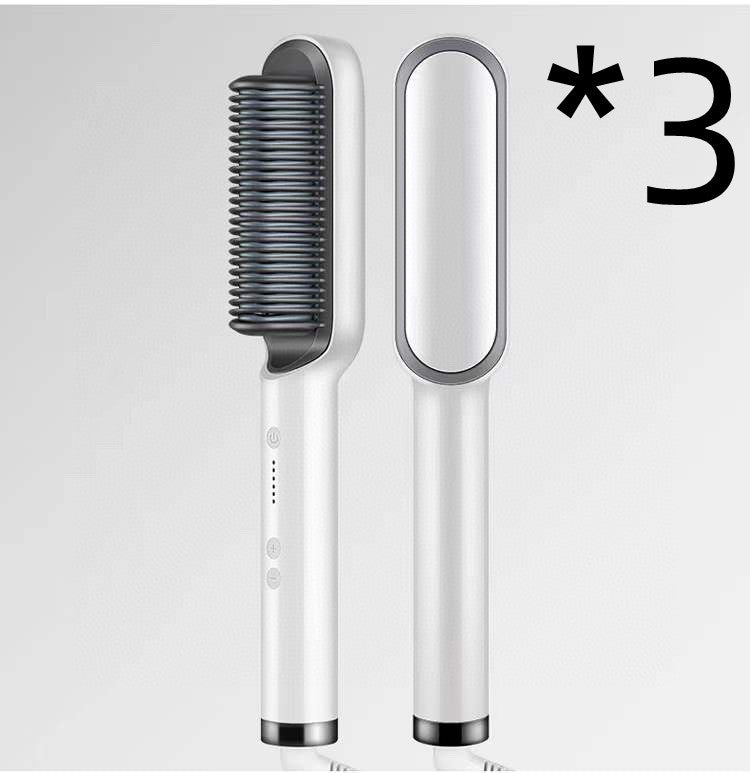 New 2 In 1 Hair Straightener Hot Comb  Dual-purpose Electric Hair Brush