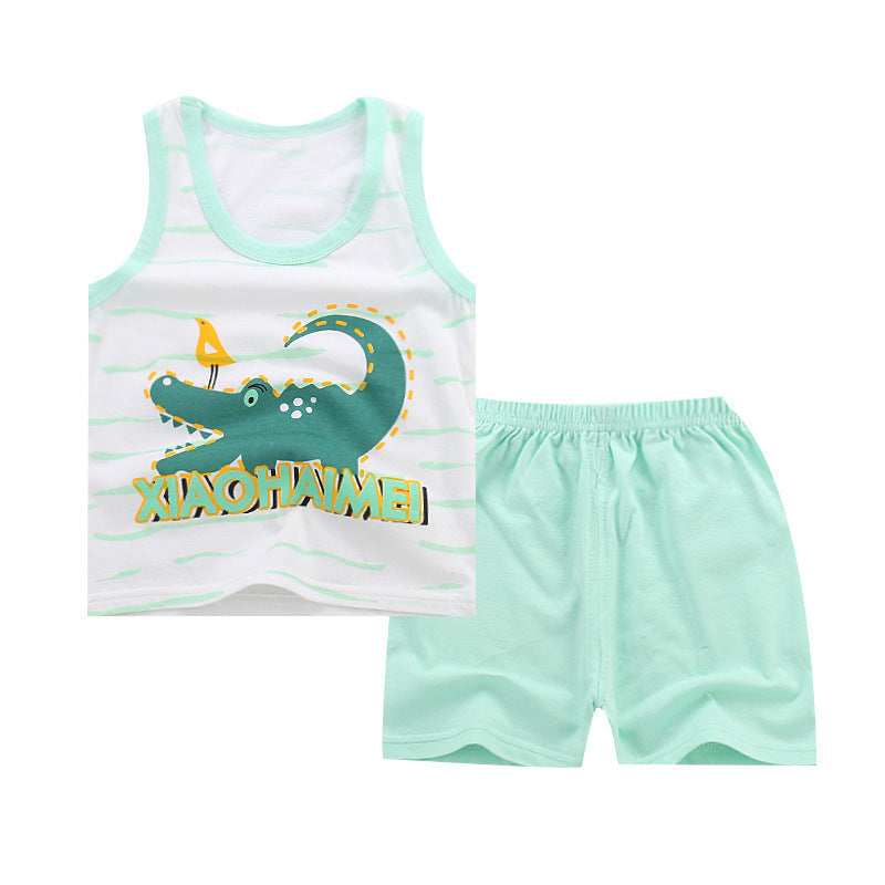 Children's cotton sleeveless