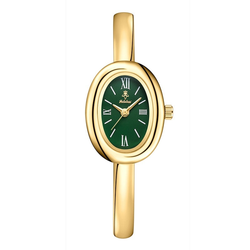 Multifunctional Oval Retro Quartz Watch