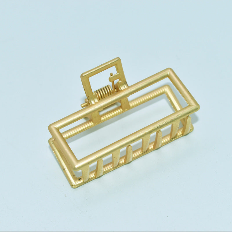 Golden hair clip