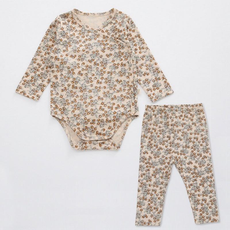Cotton Romper Climbing Two-piece Suit
