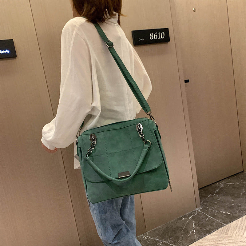 Leather Lady Totes Boston Bag for Travel Hand Bags